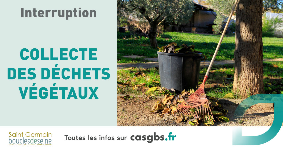 🌿 Comme chaque année, la collecte des déchets végétaux s’interrompt quelques semaines pendant l’hiver à Chatou.

📅 Dernière collecte : Lundi 29 décembre
📅 Reprise : Lundi 9 mars 

👉🏼 Plus d'infos sur le site de l’Agglo : saintgermainbouclesdeseine.fr/interruption-h…