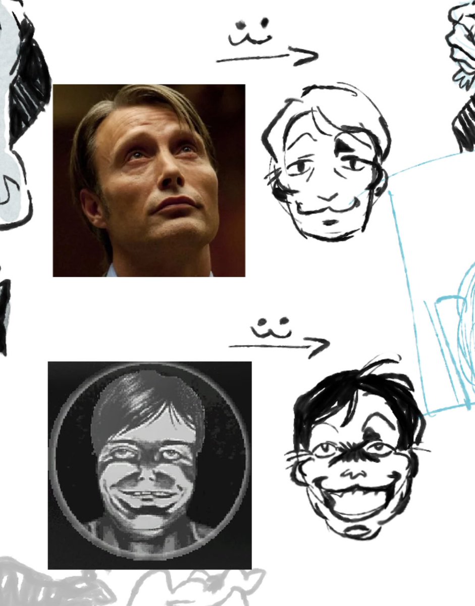 nurukk0's tweet image. My motivation to draw increased three times by these two...
Until the apple pencil burns in my fingers..
Anyway here are doodles I did, some of them are also another illustrations for “I’m not alone” fic ✨✨
#palegun #noimnotahuman