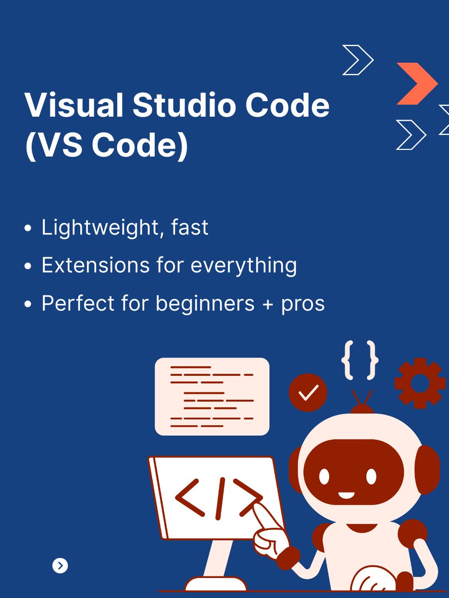 opcodeacademy's tweet image. Swipe ➡️ to discover 5 Tools Every Developer Should Know!

Which tool do you use the most? Comment below! ⬇️

#DeveloperLife #CodingTools #WebDevelopment #ProgrammingTips #SoftwareEngineering #TechSkills #CodeEveryday #Developers