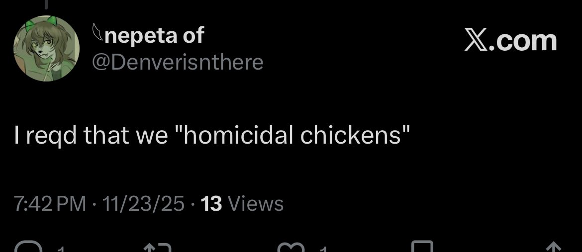 Denverisnthere's tweet image. I swear when i said that it wa perfect grammar