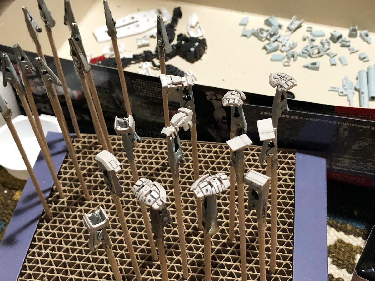 RG RX-78-2　少しづつ作っていますが、時間かかるな〜😅