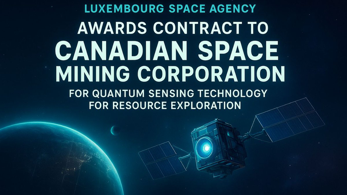 TechGovind70399's tweet image. Canadian Space Mining Corporation wins LSA quantum project
Read more on quantumcomputer.blog/canadian-space…
#CanadianSpaceMiningCorporation #quantumsensors #quantumtechnology #QASMsystem #quantumcomputing #quantumgravity #News #Technews #Technology #Technologynews #Technologytrends…