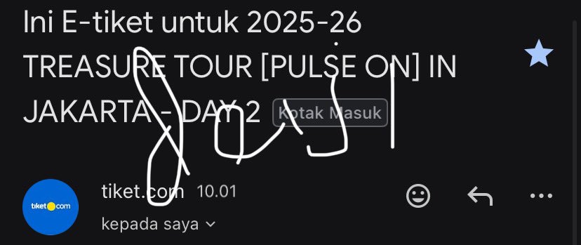 deijikr's tweet photo. Hii! yang mau di bantu Presale Allo Bank buat Besok Tiket Treasure Jakarta boleh dm ya!😉 Proof VIP pagi tadi🥰 https://t.co/ZIJiwt3k13