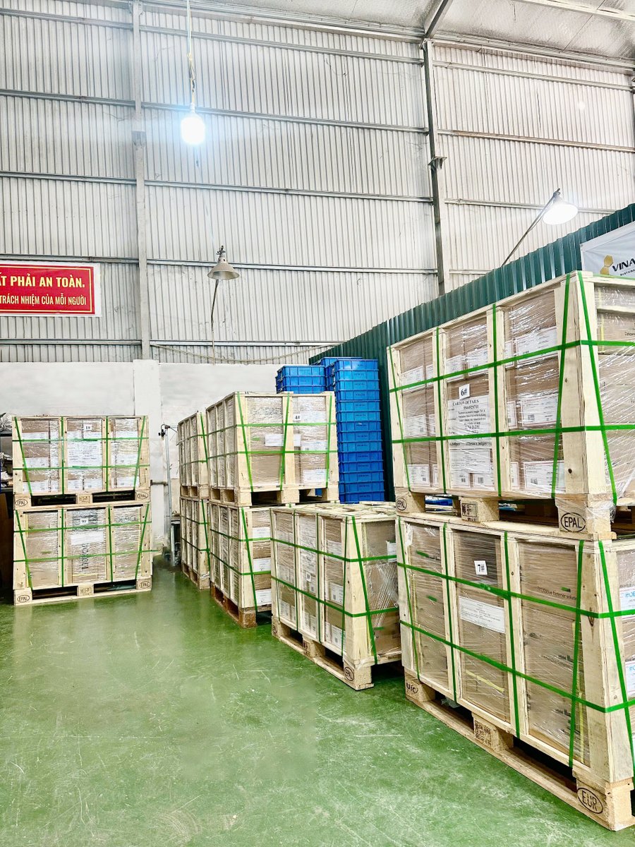 VinasecoLtd's tweet image. 📦🌍 Every shipment from Vinaseco is packed with precision, protection, and global export standards.
Info@vinaseco.com.vn
#Vinaseco #ExportReady #PackagingSolutions #Manufacturing #QualityFirst