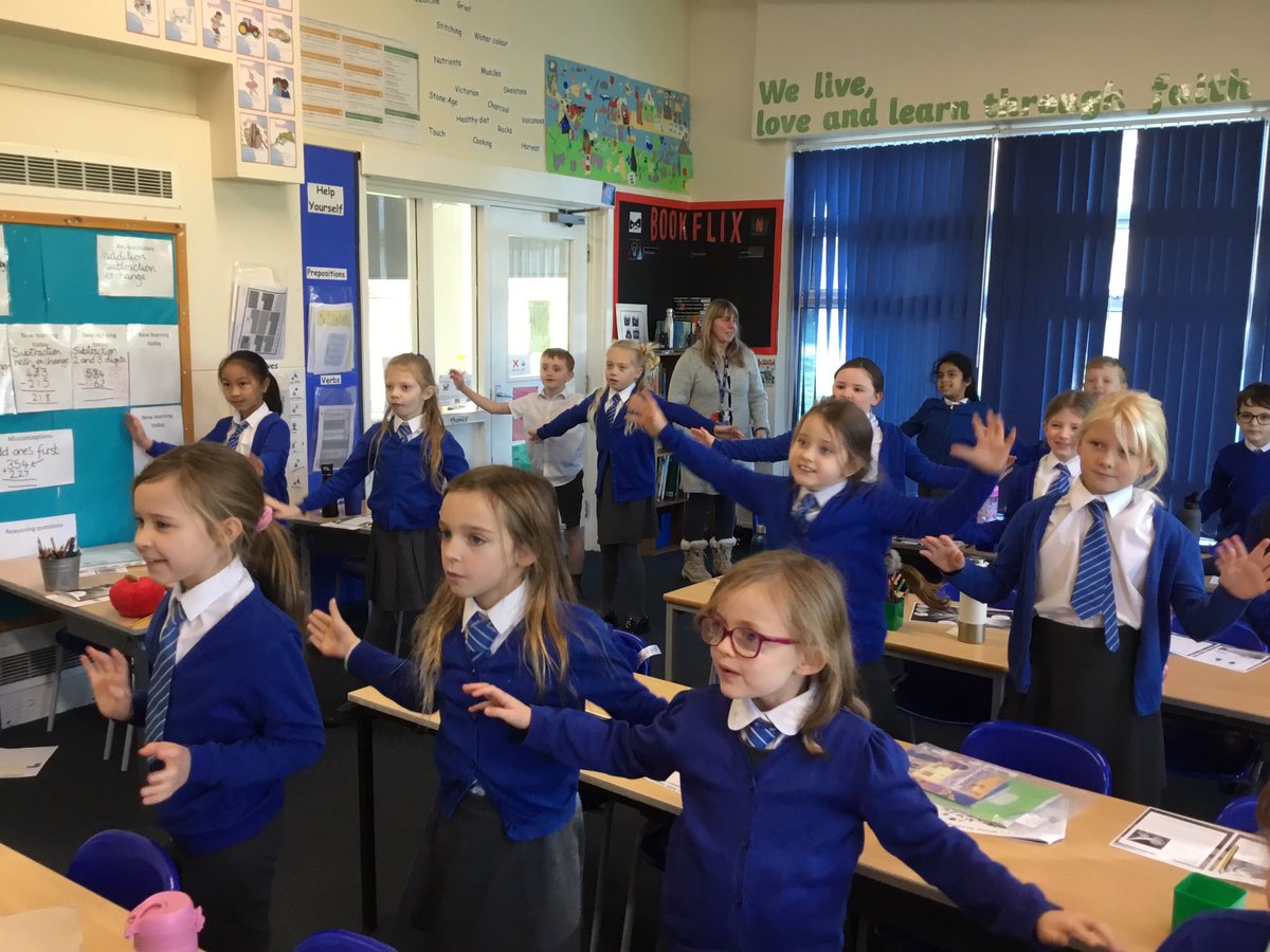 We love our dancing and bouncing brain breaks in Year 3