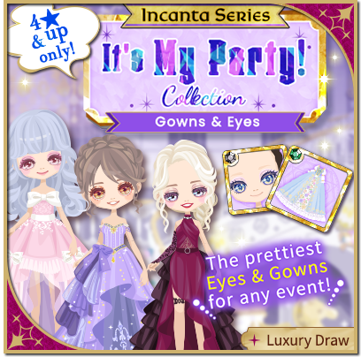 CourtDarkness's tweet photo. Dear Courtiers,

It's My Party! Collection is here!
Get 4★ avatar items great for everything from avatar contests to storytelling!

#VoltageInc #CoD #CourtofDarkness #Otome https://t.co/e8LLVWatUe
