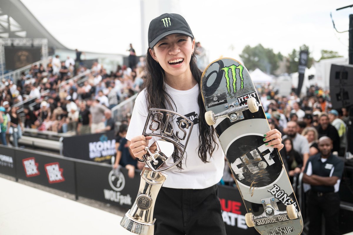 MonsterEnergyJP's tweet image. CONGRATS LIZ !🔥

赤間凛音（あかま・りず）が #SLS ラスベガス・テイクオーバー女子ベストトリックで優勝！🛹

大会レポートをチェック👉️ monsterenergy.com/ja-jp/skateboa…

@StreetLeague #MonsterEnergy #Skateboarding