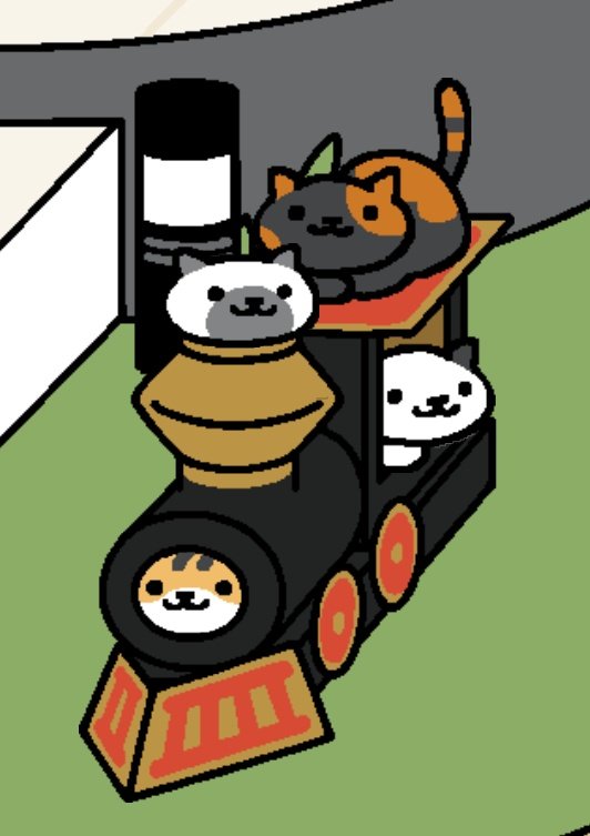 ねこ機関車🚂その2 #ねこあつめ