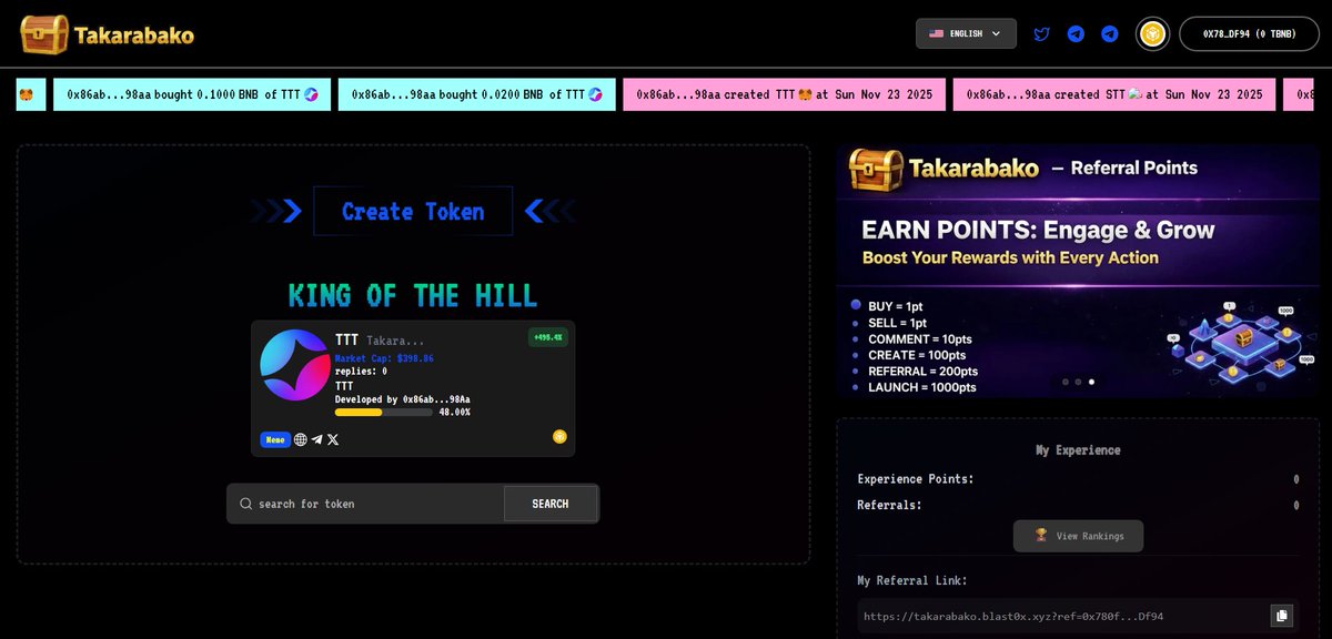MetaKeySwap's tweet image. Development of the coin creation and launch site “Takarabako” is complete! 🚀
The official launch is coming soon—stay tuned! 🔔💫