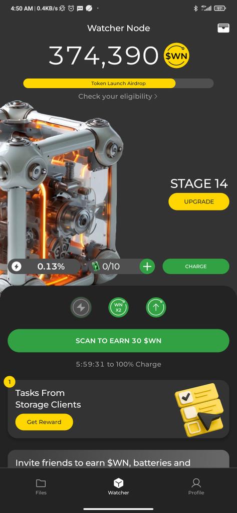 codedwebb's tweet image. Launching Watcher Node to secure @DeNetPro storage network #WatchersEverywhere