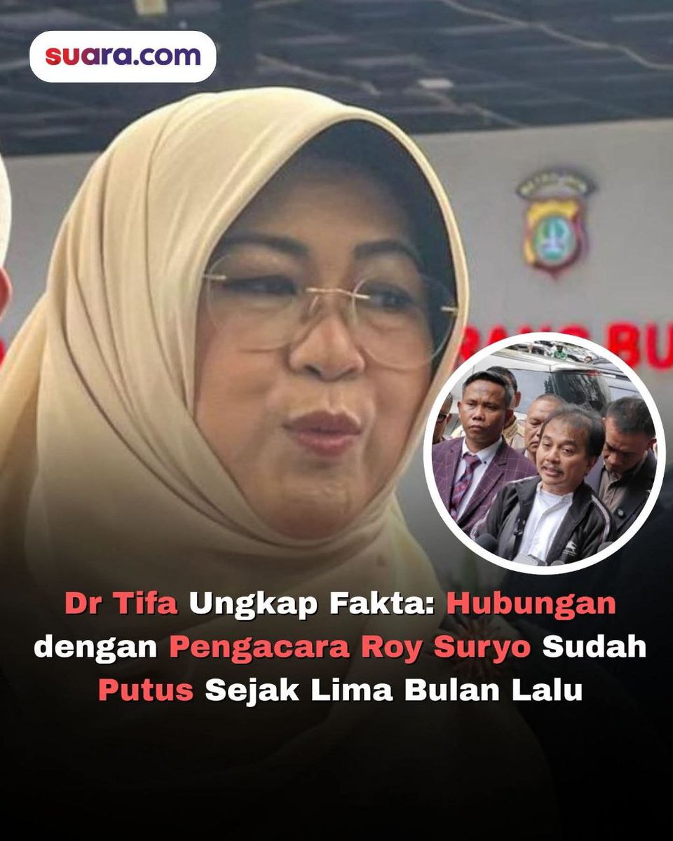 Berarti sdh putus dgn si Ganteng Tompel.

Kayaknya sekarang jatuh kepelukan Rismon.
Mendinganlah dikit.