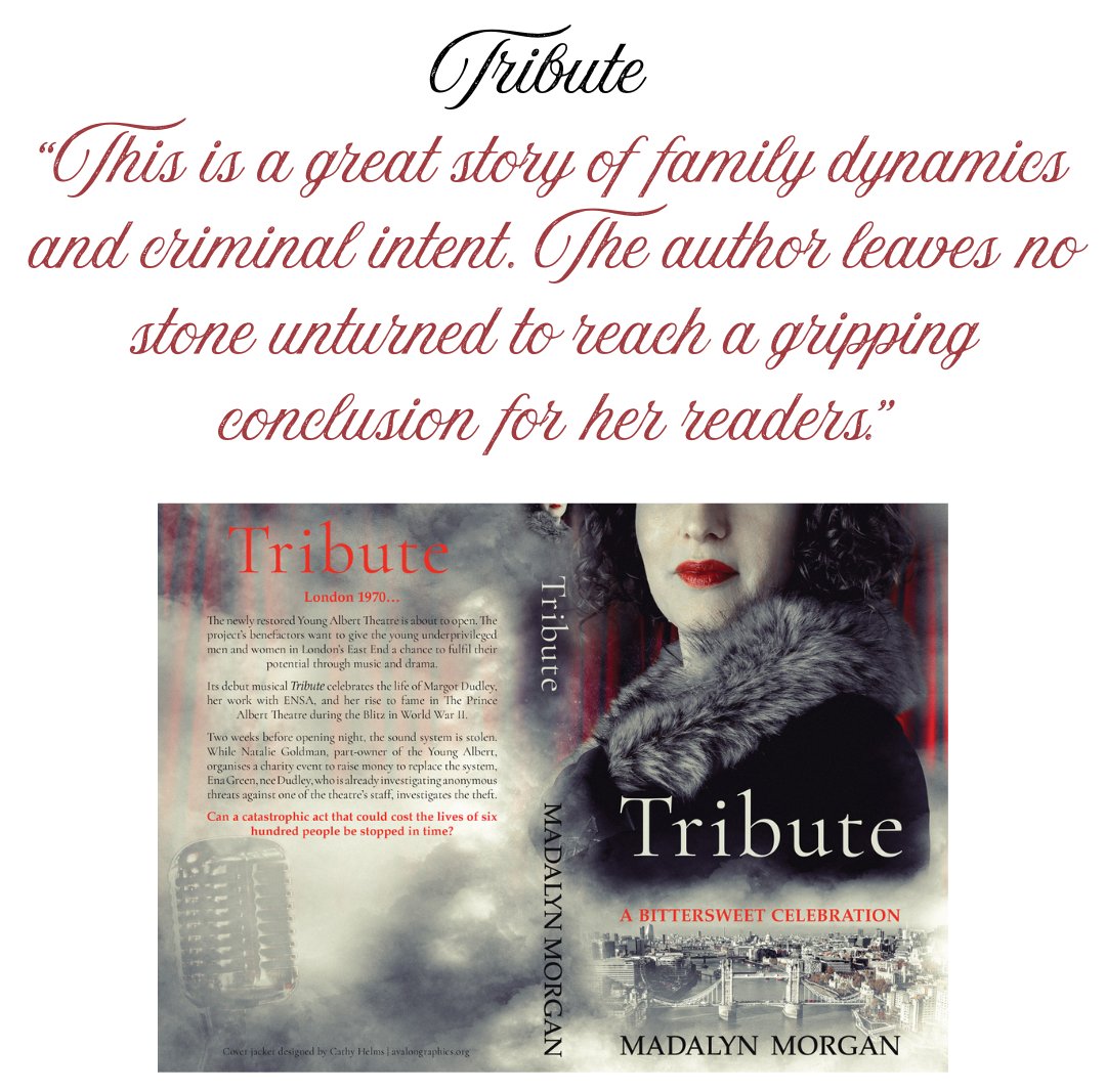 ActScribblerDJ's tweet image. #TuesNews @RNAtweets - Tribute, by Madalyn Morgan. A gripping story of first love, jealousy, revenge, and danger. 

A Dudley Green Investigation reveals a life-threatening situation. Can Ena defuse it in time?

 #Kindle #KindleUnlimited #Paperback
Buy at: amazon.co.uk/dp/B0FCM5WZG9/