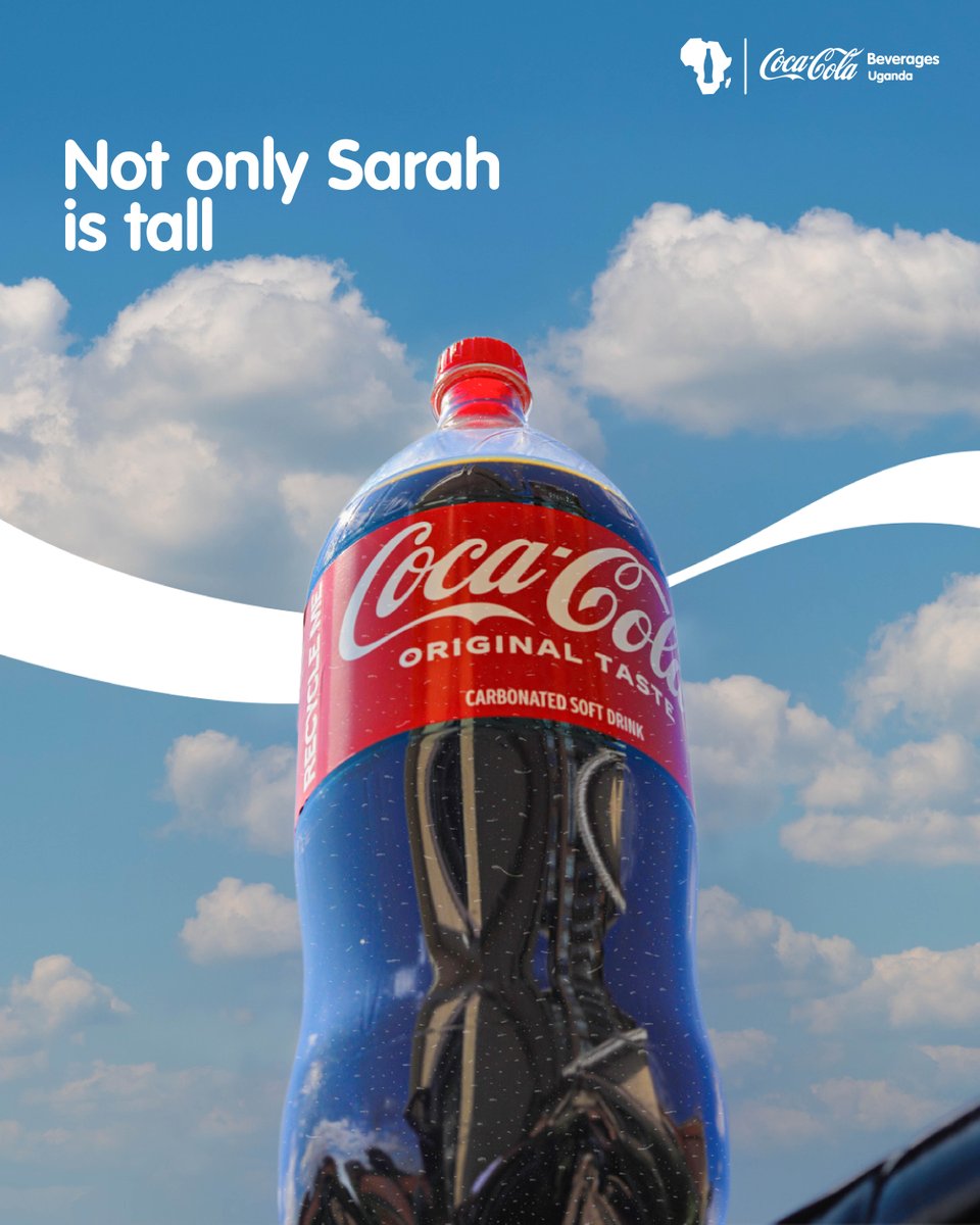 CocaColaBevUg's tweet image. The 2L bottle is also tall, buy one and turn every hangout into moments of joy with your friends and family.

Kiyamba gwe 👐

#RefreshUG
#RealMagic
#CCBU