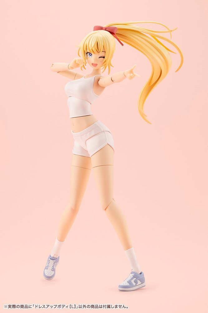 kotobukiya_2han's tweet image. 【本日発売】ドレスアップボディ【L】

大好評の素体シリーズ「ドレスアップボディ」にLサイズが登場！色んなお洋服を着せて楽しんでね♪
プロポーションは佐伯リツカをベースに頭部装着状態で全高約160mmになるように設計しました。

▼ご購入はこちら
shop.kotobukiya.co.jp/shop/g/g493405…

#創彩少女庭園