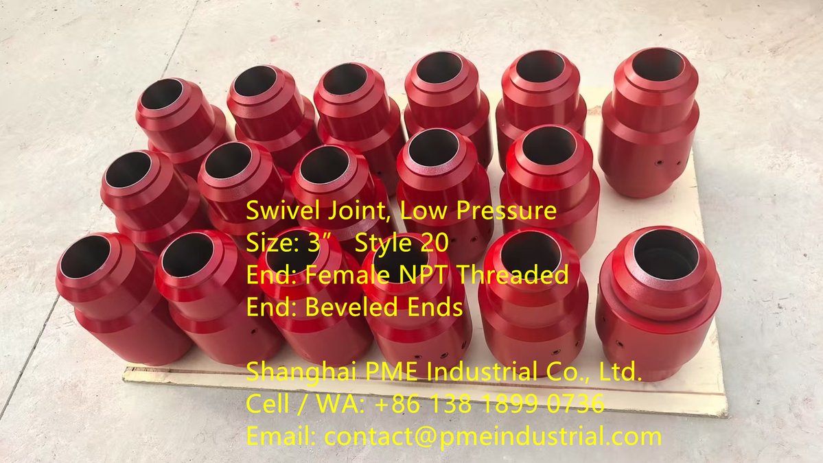 sh_pme's tweet image. Swivel Joint, Low Pressure
Size: 3” Style 20
End: Female NPT Threaded
End: Beveled Ends
pmeindustrial.com/3-inch-style-2…

#LowPressureSwivelJoint #3inchStyle20Swivel #FemaleNPTThreadedSwivel #FluidTransferEquipment #IndustrialSwivelJoint #PipelineConnection