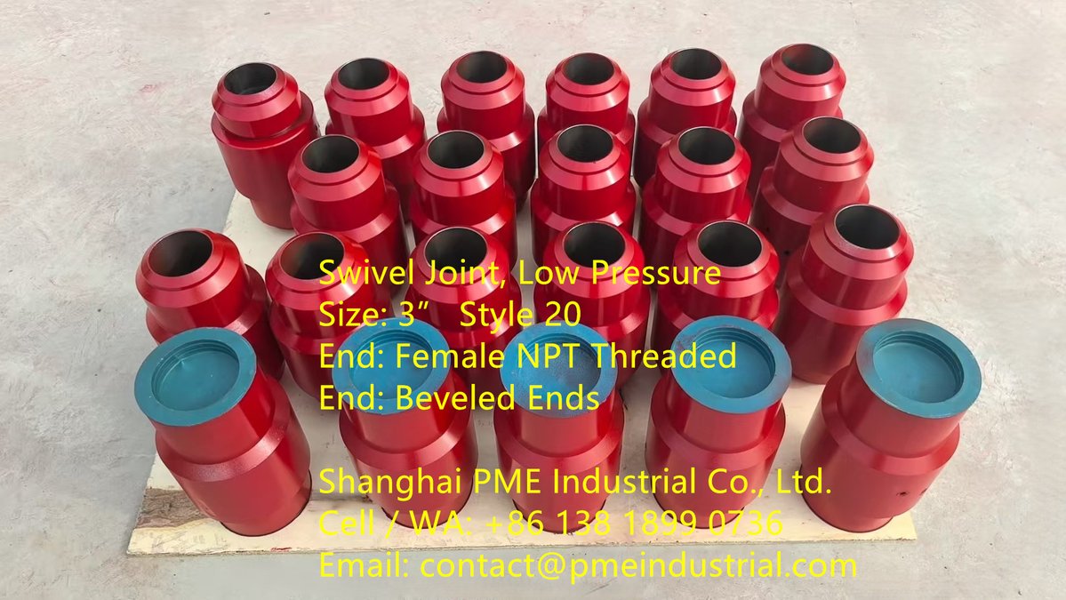 sh_pme's tweet image. Swivel Joint, Low Pressure
Size: 3” Style 20
End: Female NPT Threaded
End: Beveled Ends
pmeindustrial.com/3-inch-style-2…

#LowPressureSwivelJoint #3inchStyle20Swivel #FemaleNPTThreadedSwivel #FluidTransferEquipment #IndustrialSwivelJoint #PipelineConnection