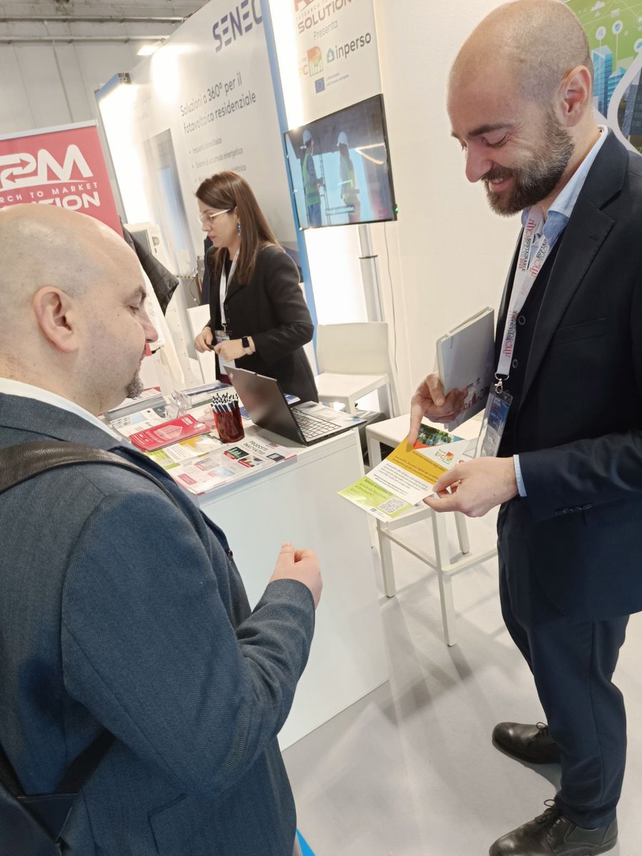 smarterEPC26's tweet image. Sharing the advantages of the Smart Readiness Indicator #SRI integrated with the #EPCs to the Italian market at the #SMARTBUILDING EXPO in Milan✨

Thank you @R2MSolution for presenting for us. 
Discover more! lifeprojects.r2msolution.com/event/smart-bu…

#expo #buildingautomation #LIFEprogramme