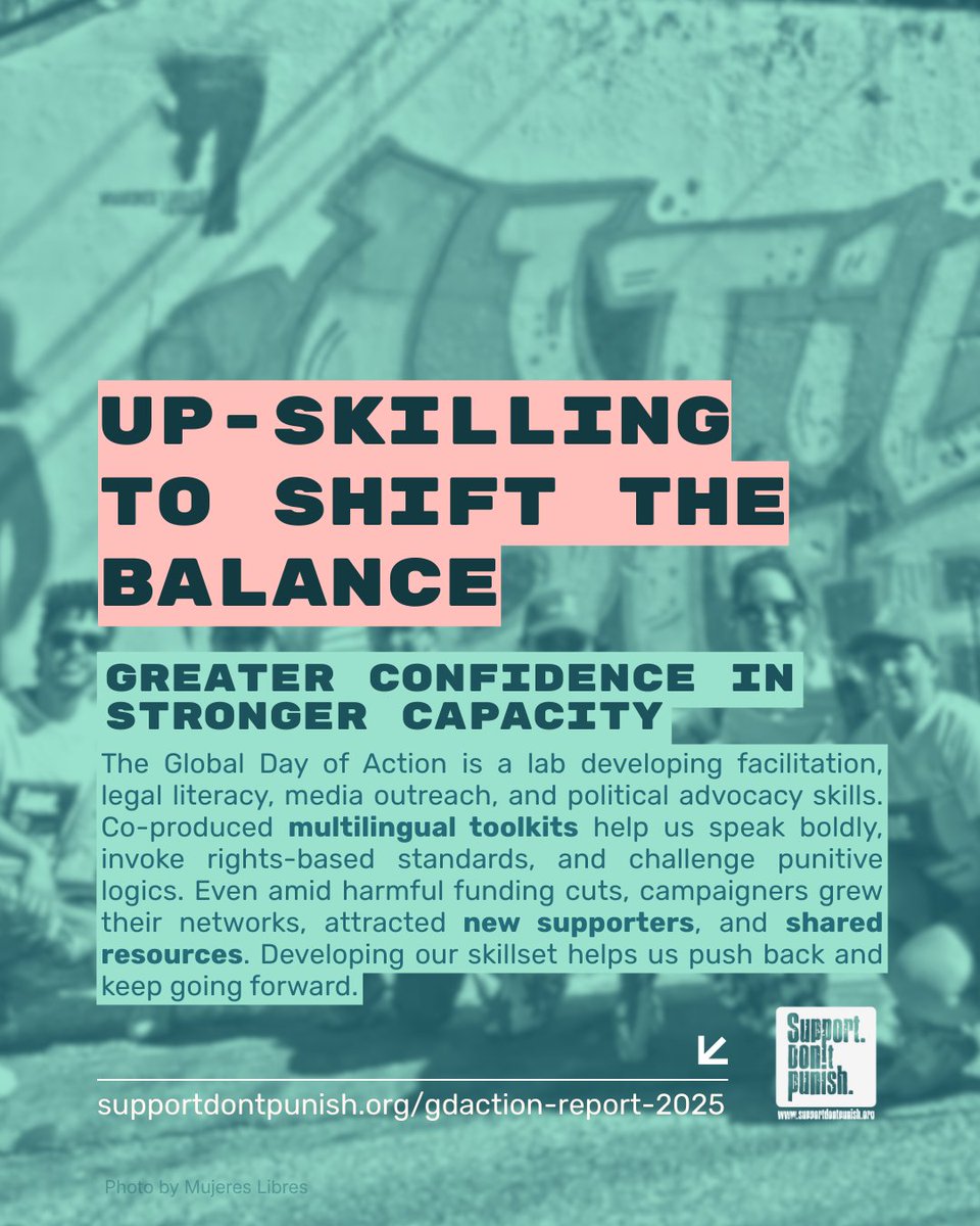 SDPcampaign's tweet image. 💚 In a moment of shrinking space for rights &amp;amp; dissent, thousands joined the 2025 #SupportDontPunish Global Day of Action to show care, not punishment, builds better futures for us all!

👉 As we build toward 2026, stand with us! Support our work! f.mtr.cool/oilknsxsgg