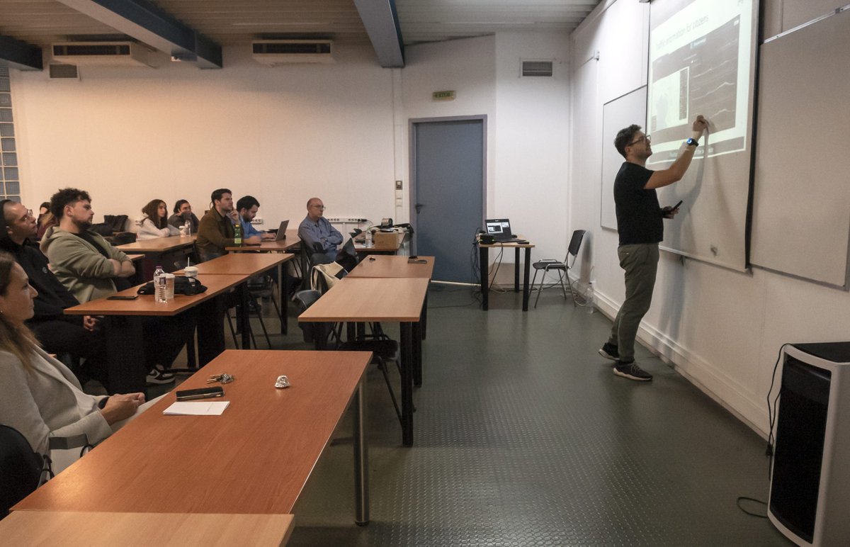 CivEngUTH's tweet image. 🎓 Διάλεξη IMET–EKETA με τον Josep Maria Salanova Grau «Καινοτόμα εργαλεία &amp;amp; δεδομένα για τη λήψη αποφάσεων στην κινητικότητα»

🗓️ 19/11/25 – Τμήμα Πολιτικών Μηχανικών ΠΘ

🙏 Ευχαριστούμε τον κ. Salanova Grau για τις πολύτιμες γνώσεις!

#civilengineering #mobility #research #IMET