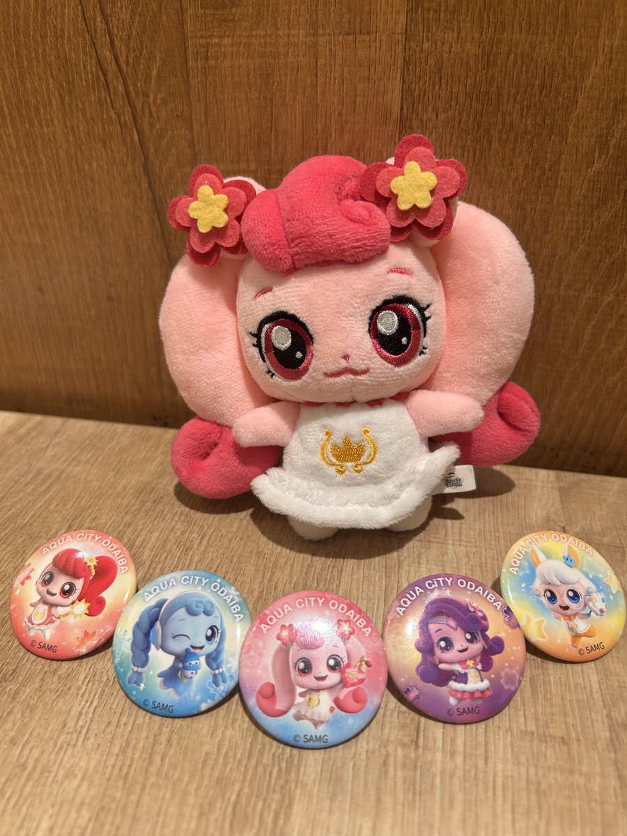 ✨まもなく終了✨
 「キャッチ！#ティニピン × #アクアシティお台場
ハピハピ クリスマチュ!!」
オリジナル缶バッジは 11/30(日) までだよ💖

対象の飲食店でごはんを食べると、
かわいい缶バッジがもらえるよ💖
みんなはどのティニピンをゲットした？🧚✨
※数量限定だよ