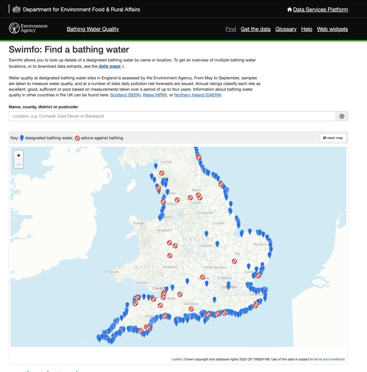 Feargal_Sharkey's tweet image. Did you know that every single stretch of river in England designated as bathing water, bar one, has a &quot;Do not swim&quot; advisory posted?