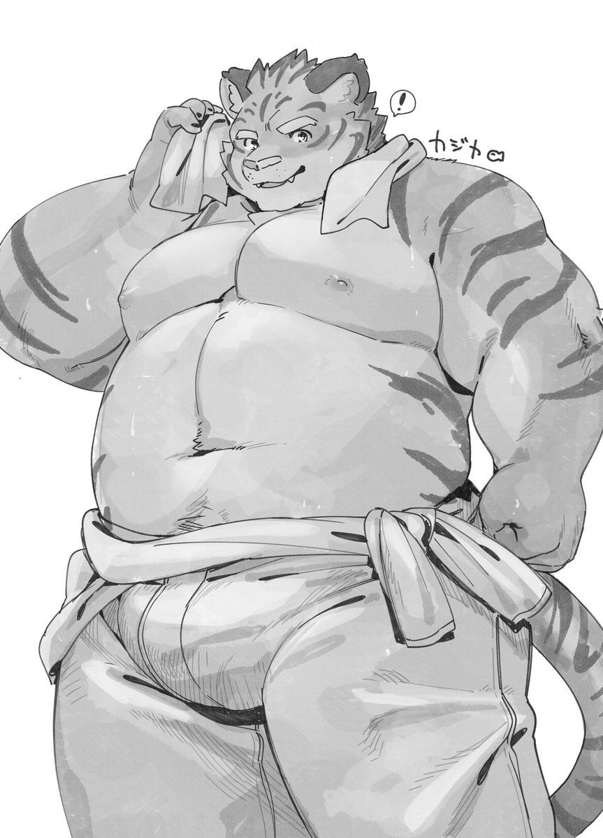 隣の工場の虎お兄さん。