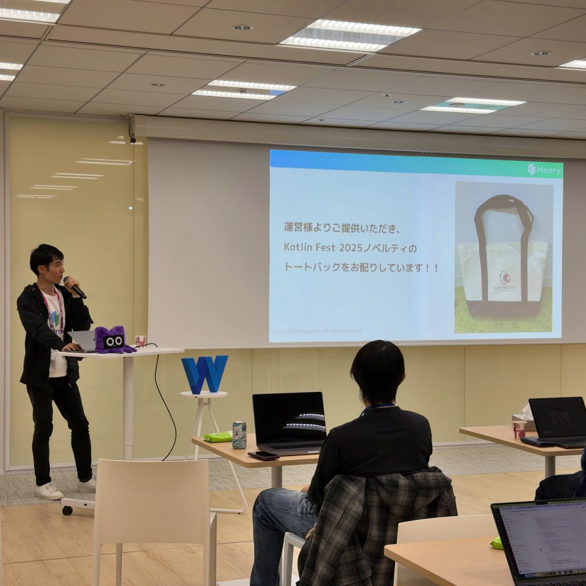 odashoDotCom's tweet image. Kotlin Fest運営の皆さま &amp;amp; 会場提供のウェルスナビさまありがとうございます！！(´Д` )嬉 #KotlinFest_SSK