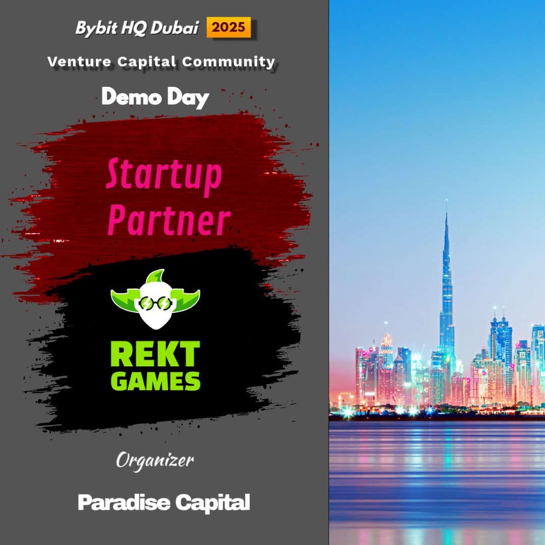 🔊 We are thrilled to announce <a href="/RektGamesX/">Rekt Games</a>  As Startup Partner of our upcoming VCC Demo Day (Dubai December Edition). 

Rekt Games: Own. Play. Build. Earn. Repeat. (youtube.com/watch?v=5GsPZF…) 🔝

Rekt Games is the first decentralized gaming launcher where players and developers own