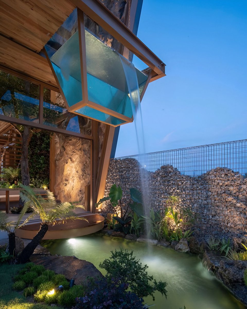 Tojimato's tweet image. A prefabricated steel frame shapes the structure with quiet precision: flexible, low-waste, and ready for future change. Natural and recycled materials bring a soft tactility, letting every surface age with grace.