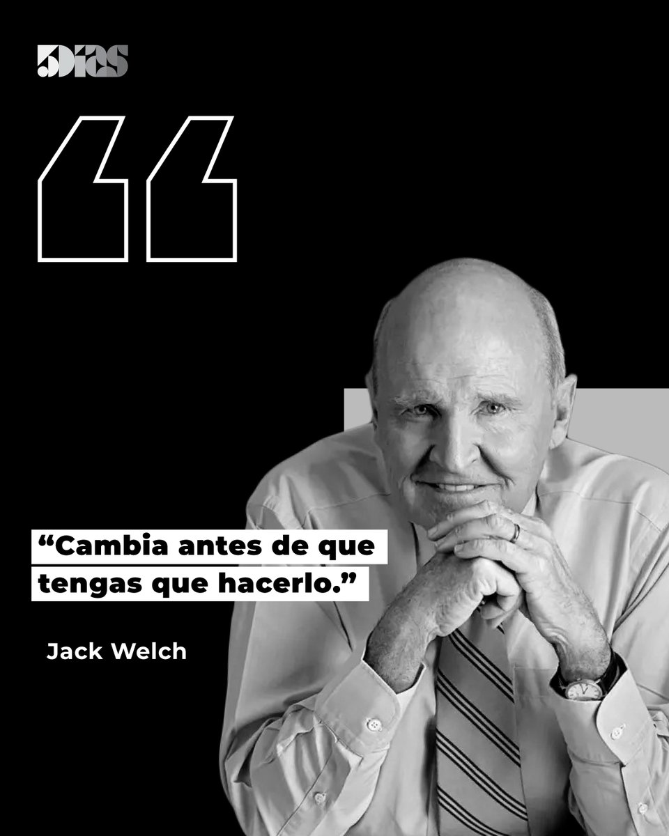 5DiasPy's tweet image. Frase del día 

Anticiparse al cambio no es una opción, es una ventaja competitiva. 

🔗  5dias.com.py

#FraseDelDía #Liderazgo #Estrategia #Gestión #5Días