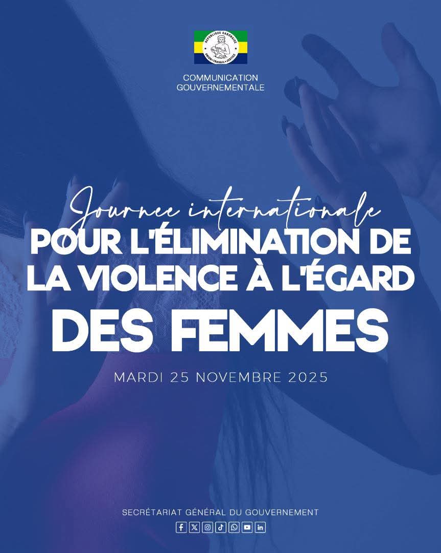 En ce 25 novembre, le Gouvernement réaffirme son engagement à éliminer les violences faites aux femmes. Ensemble, renforçons la prévention, la justice et la sensibilisation. Protéger les femmes, c’est protéger notre société. #StopViolences #ComGouv