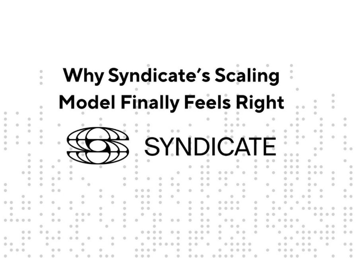 BloomWeb4's tweet image. What stands out about SYND right now is how it’s shifting the role of governance from a passive structure into an active coordination layer for the teams building on its network. @syndicateio The move toward delegated authority isn’t about reducing oversight; it’s about giving…