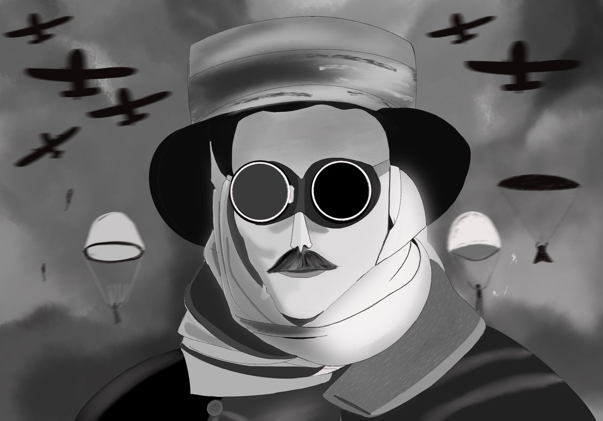 violet95zombie's tweet image. &quot;War in the skies, steel in the soul.&quot;
@Procreate #2dart #ValueFundsContest