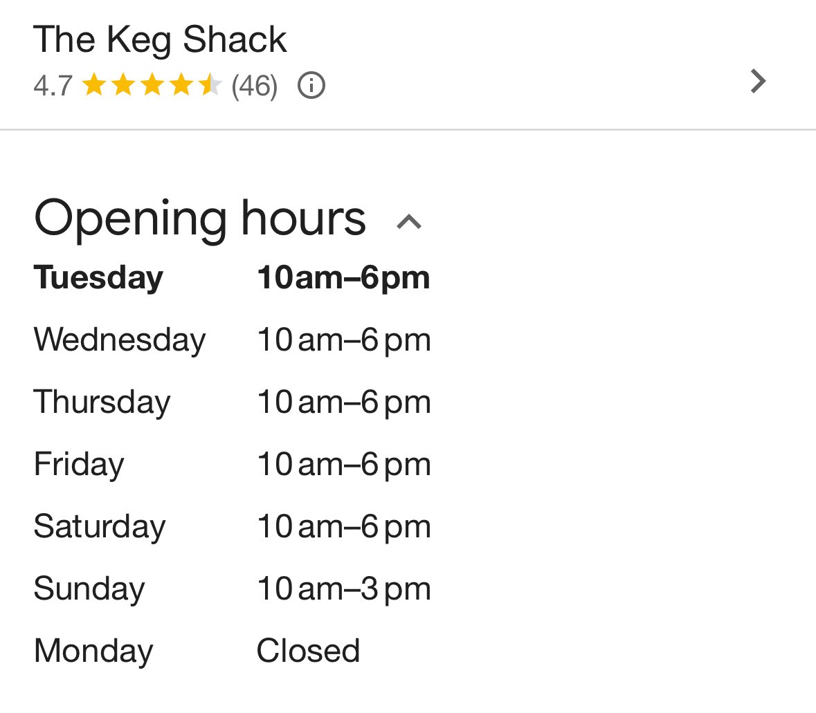 THE KEG SHACK tweet media