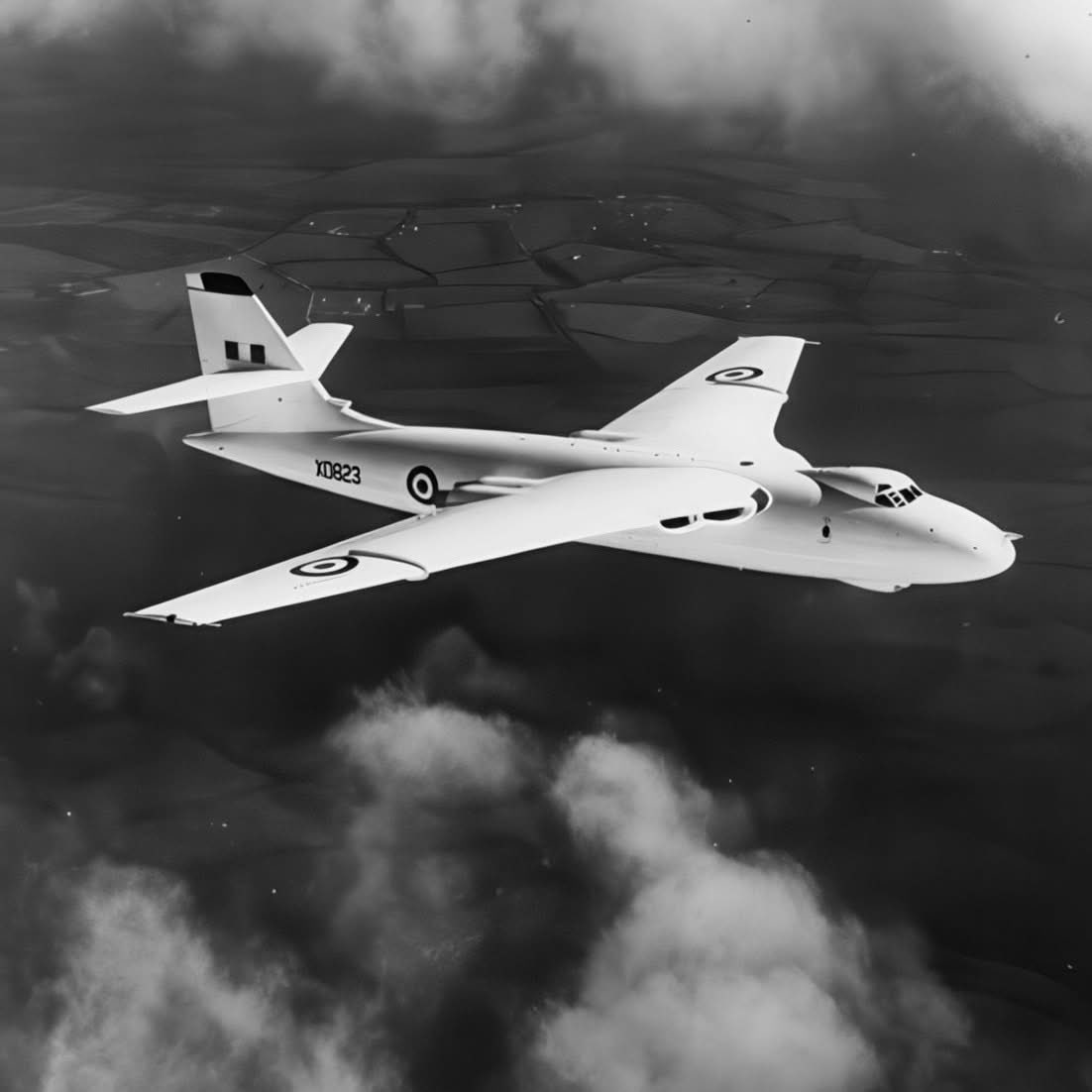 CcibChris's tweet image. By 1952–53 RAF feared that Soviet radar and SAMs would make high-altitude bombing dangerous. Vickers proposed Valiant B.2, heavily strengthened for low-altitude, high-speed penetration, long before RAF formally adopted low-level tactics.
Project cancelled