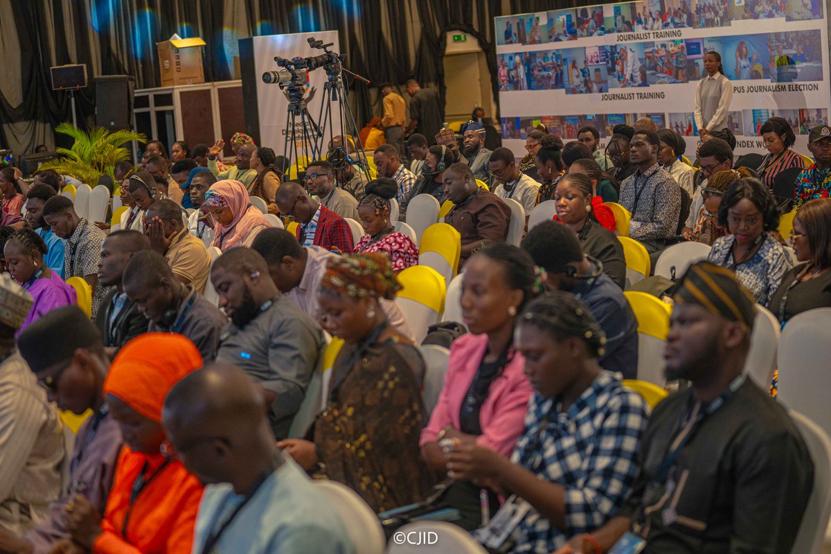 CJIDAfrica's tweet photo. Day 2 of the 3rd edition of the Media and Development Conference (#MDC2025) is live!

Today we dig deeper into how data, innovation, and collaboration can reshape Africa's development landscape.

Our distinguished speakers and delegates, journalists, policymakers, civil society leaders, technologists, and researchers and more are back in session, ready to exchange ideas, share insights, and co-create solutions for a stronger, more inclusive future.

Follow along for real-time updates as the event unfolds.

Join the conversation and livestream the conference here: https://t.co/OH2FGbu7Zy

#MediaDevCon2025

@luminategroup @macfound @UNESCO @CIPEglobal @NLinNigeria @NorwayMFA @MediaEcosystems @tiktok_us @SituationRoomNg @PremiumTimesng @NewsCentralTV
