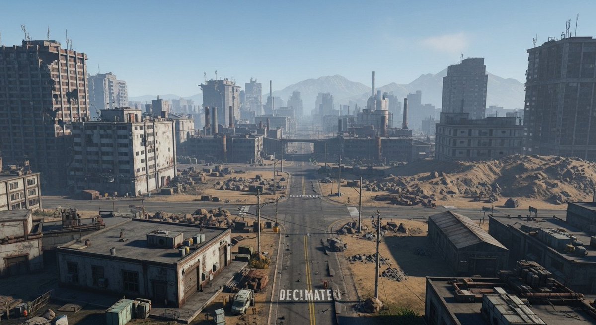 decimated_game's tweet image. People will literally play a survival game, then complain that they weren&apos;t able to survive..