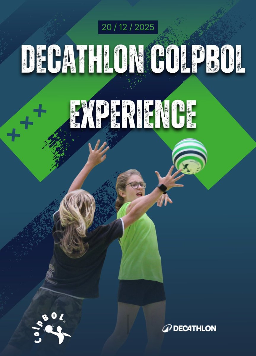 Llega el primer gran evento <a href="/DecathlonEspana/">Decathlon España</a> <a href="/colpbol/">Colpbol Oficial</a> 

🤩💚🏐🤾🥅☝️🤗🟢🔵⭐

Próximo 20 de diciembre tu cita en Decathlon Aldaia del CC Bonaire 

¡¡DECATHLON COLPBOL EXPERIENCE!!

#deporte #Colpbol #Decathlon #Aldaia 
#Bonaire #edufis #inclusivesport