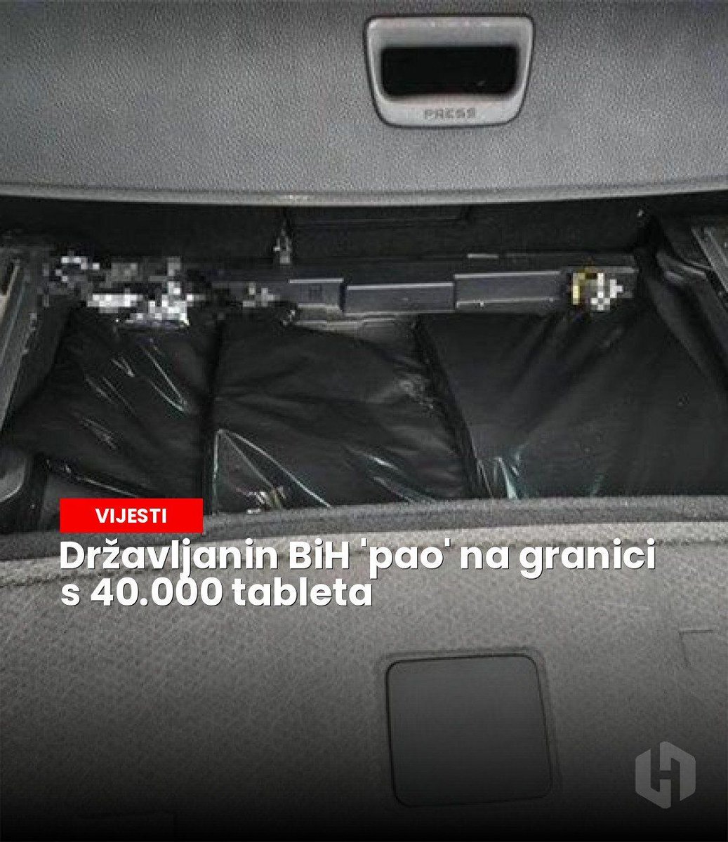 hercegovinainfo's tweet image. Carinski i policijski službenici spriječili su nezakoniti unos 40.000 tableta s psihotropnim tvarima na granici EU, podnesena kaznena prijava. - hercegovina.info/vijesti/drzavl…

#krijumčarenje #StaraGradiška #tablete