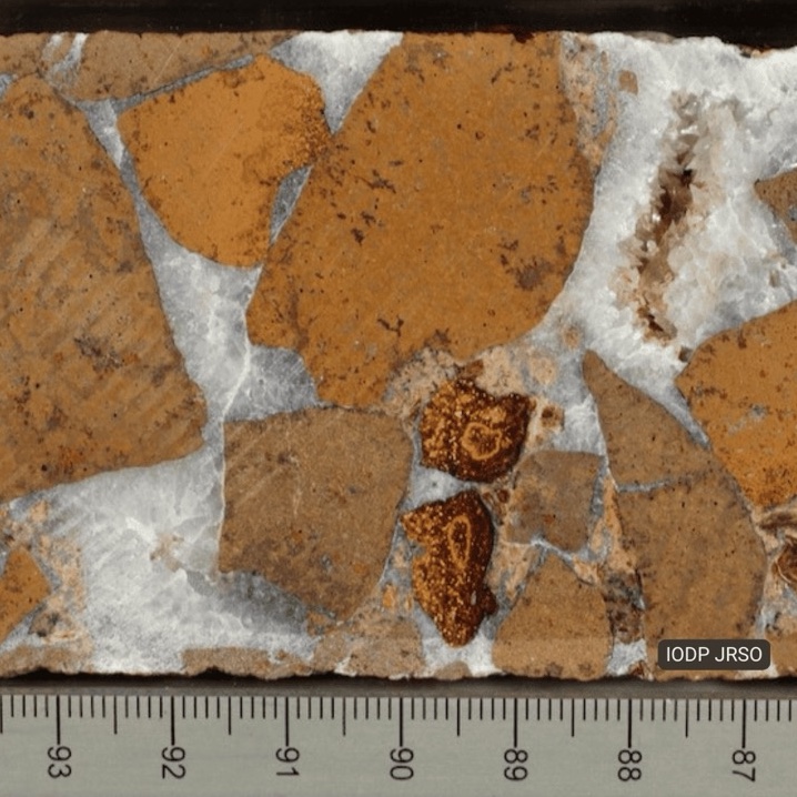 unisouthampton's tweet image. 60 million old rock samples beneath the South Atlantic Ocean have been found to store carbon dioxide for millennia in lava rubbles.

Research led by Dr Rosalind Coggon analysed drilled lavas to show how much CO₂ the rocks capture via reactions with the ocean.

Read more 👉…