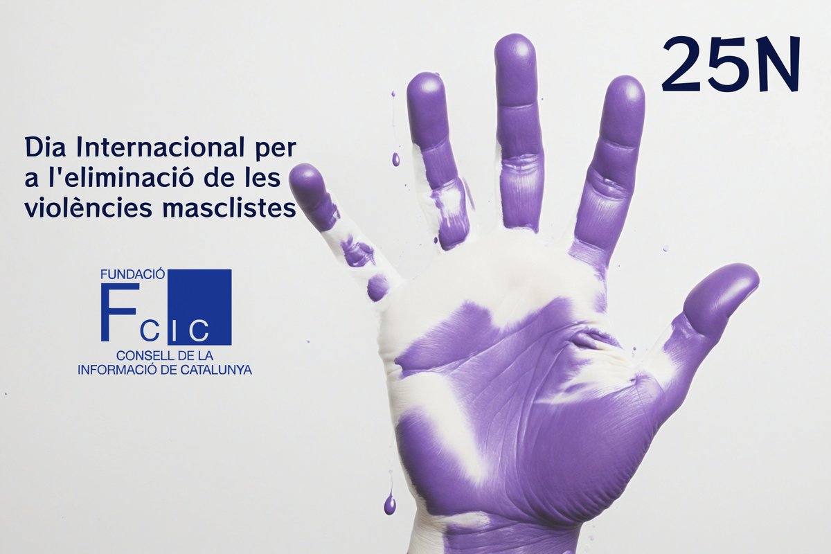 🟣Amb motiu del  Dia Internacional per a l’Eliminació de la Violència contra les Dones #25N des del Consell de la Informació de Catalunya recordem cada 25 de novembre la importància d’un periodisme responsable, ètic i compromès amb la igualtat de gènere 
cic.periodistes.cat/2025/11/24/%f0…