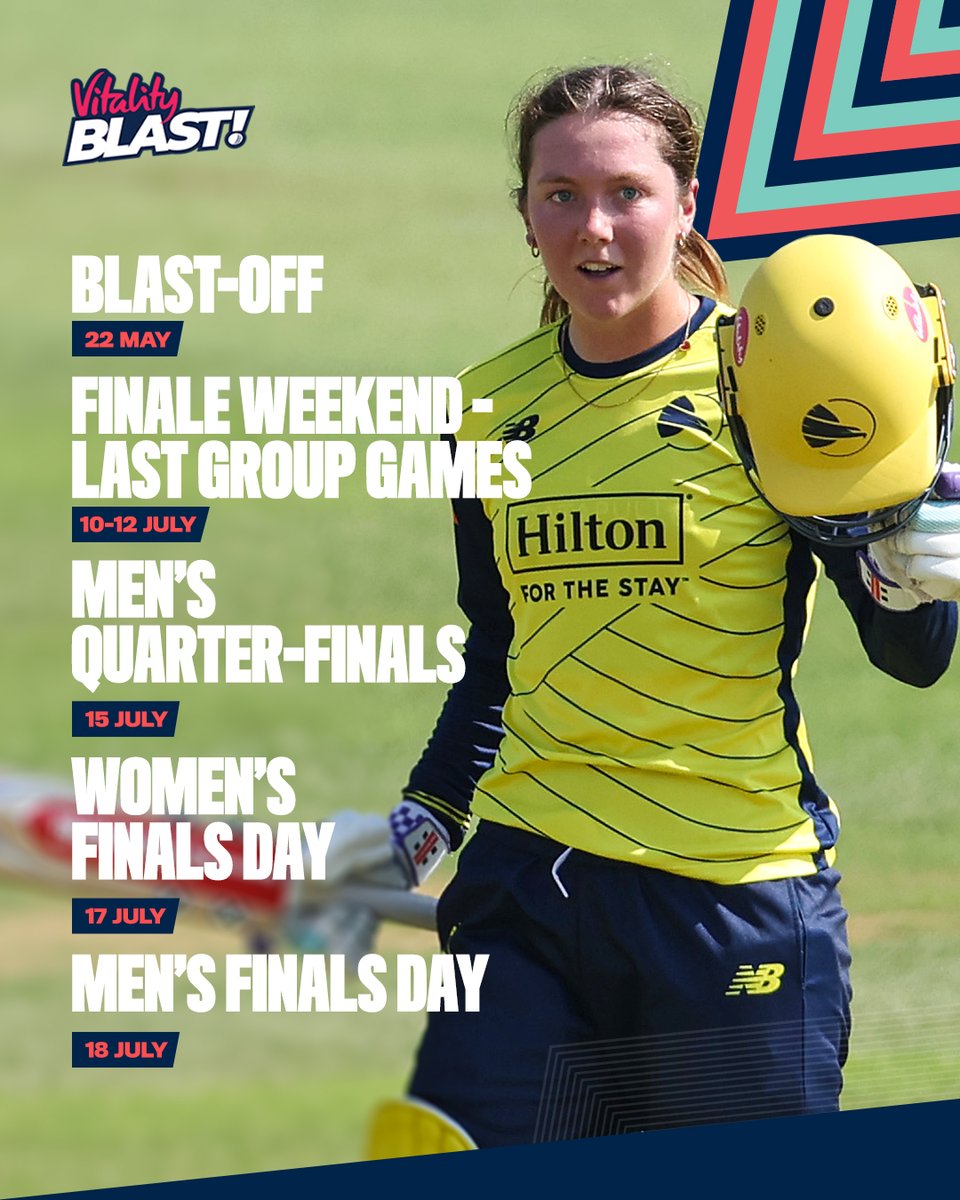 Make a note of these dates 📆