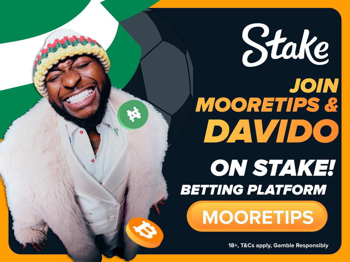 officialmoore7's tweet image. Let’s Share 50K EACH 🤝🙌🏽.  Register on Stake with the link and Promo Code 👇. Stake any amount on your prediction for “” Chelsea VS Barcelona “” Drop screenshot evidence and your account for 50K 🤝🙌🏽

Register here 👉 stake.com/?offer=mooreti…

Promo Code  👉 MooreTips