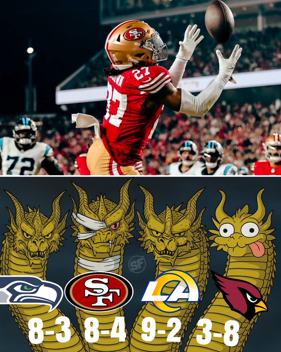 TheSFNiners's tweet image. The latest NFC West snapshot
