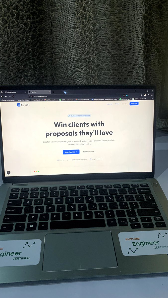 Abdulrafiu_dev's tweet image. Good morning twitter 🌅 

My name is Abdulrafiu Ibrahim a web developer who builds scalable web application and solutions for brands and startups.

I&apos;m currently accepting new gigs to round up th year. If you&apos;re a brand, founder or startup, let&apos;s talk!!!

#brand #startup #webdev