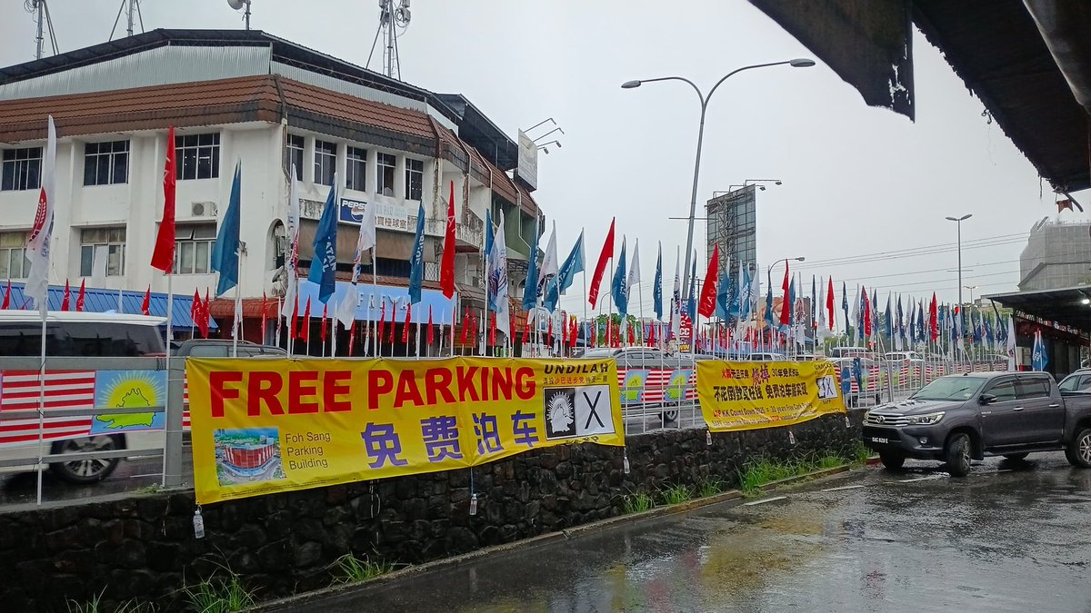 For the people. No more *car park terbalik*