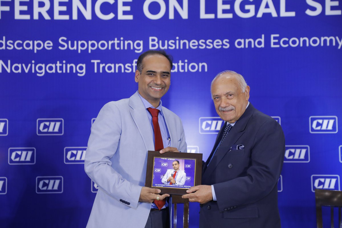TCEConnect's tweet image. Mr Sachin Mishra, General Counsel and Secretary, Tata Consulting Engineers (#TCE), joined industry leaders as a panel member at the CII National Conference on Legal Services, held in New Delhi.

During the session on “Enhanced Compliance &amp;amp; Liability in a Changing Regulatory…