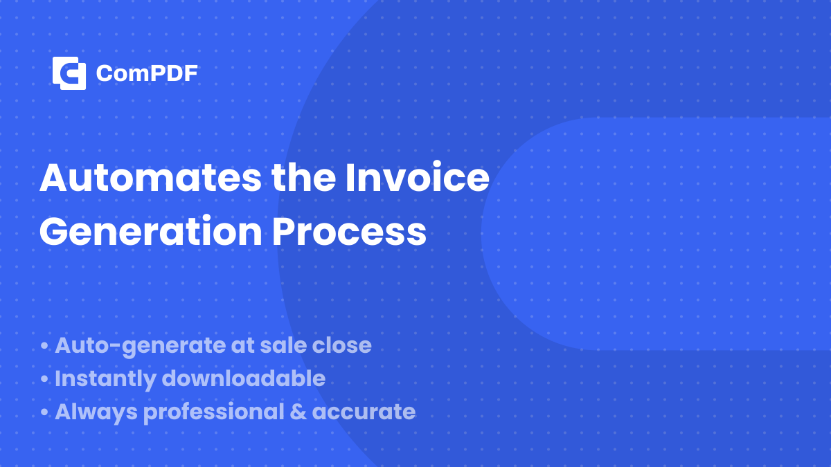 compdfkit's tweet image. Manual invoices slowing you down?
ComPDF automates the whole process. ⚡

• Auto-generate at sale close
• Instantly downloadable
• Always professional &amp;amp; accurate

Start automating 👇
bit.ly/3Kfq8Hi

#InvoiceAutomation #FinTech #SMB #ComPDF