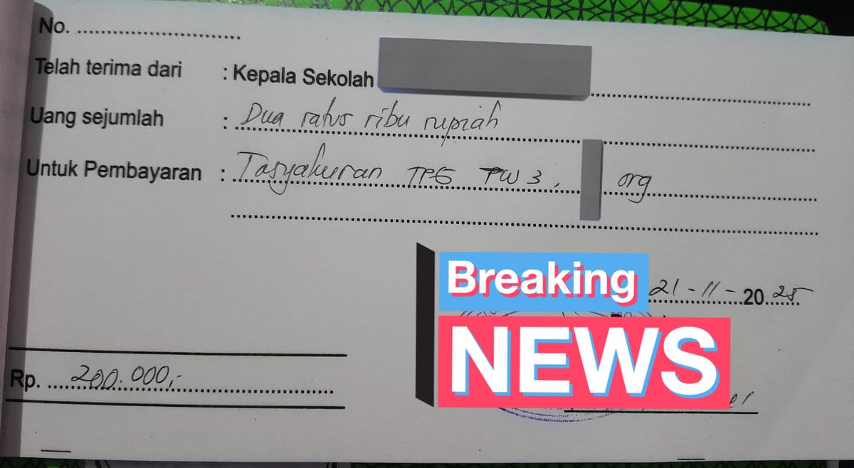 Pungli. Tingkat kroco ae wes enek korupsi. Kapan yo wong² iku kenek balesane? Minimal dipecat utowo mrantak nang keluargane. Cek ndang insap