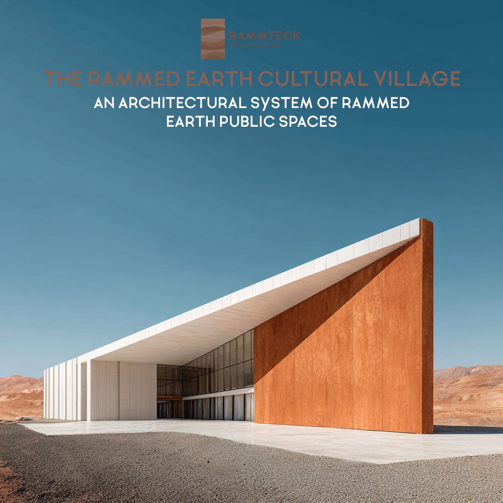 RAMMTECK's tweet image. The research center by Rammteck International unites rammed earth walls and crisp white roofing, forming a modern hub for innovation, learning, and cultural environmental studies.
 
Rammteck.com
 
#eartharchitecture #sustainableconstruction #sustainablearchitecture
